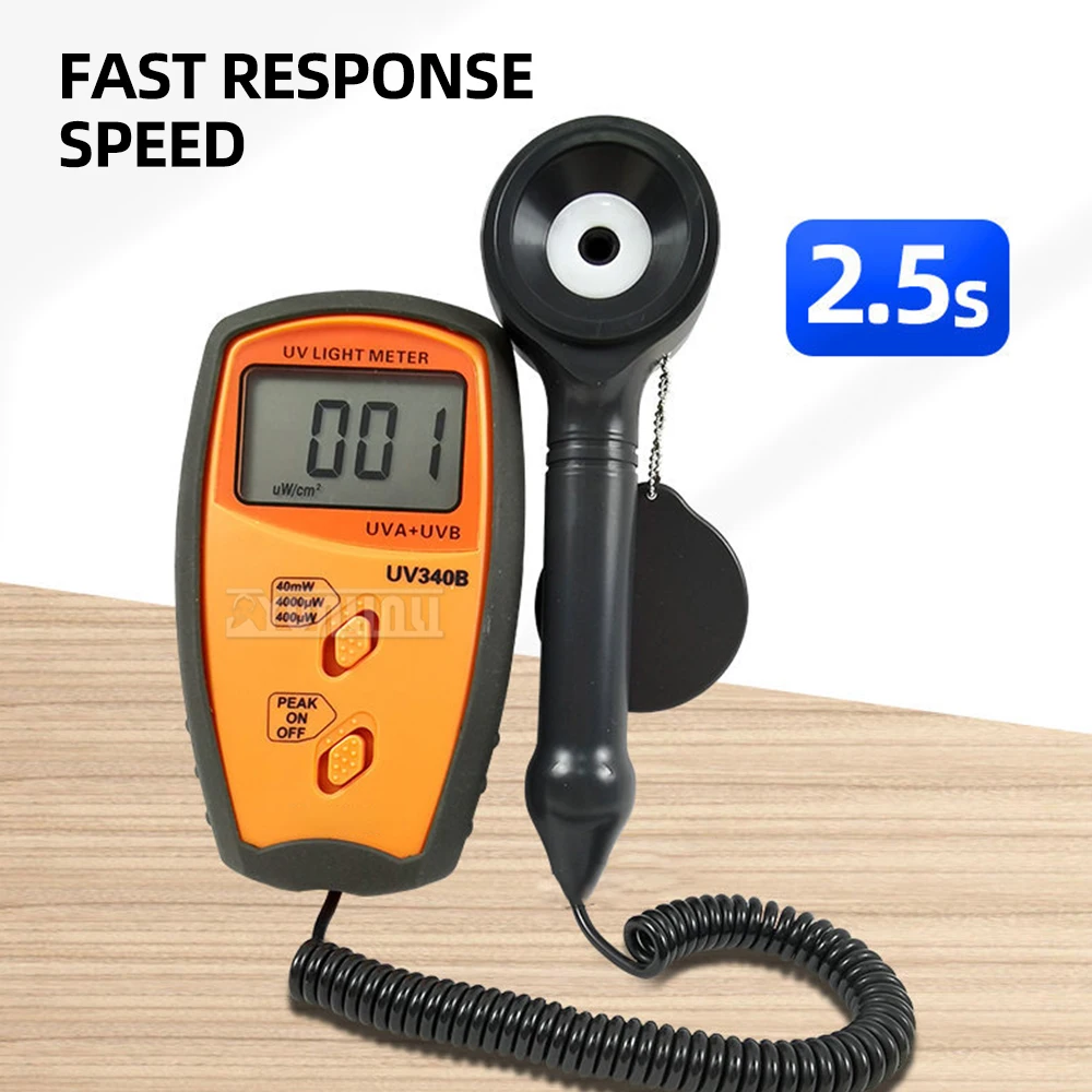 UV340B Tester di luminosità UV Misuratore di illuminamento UV