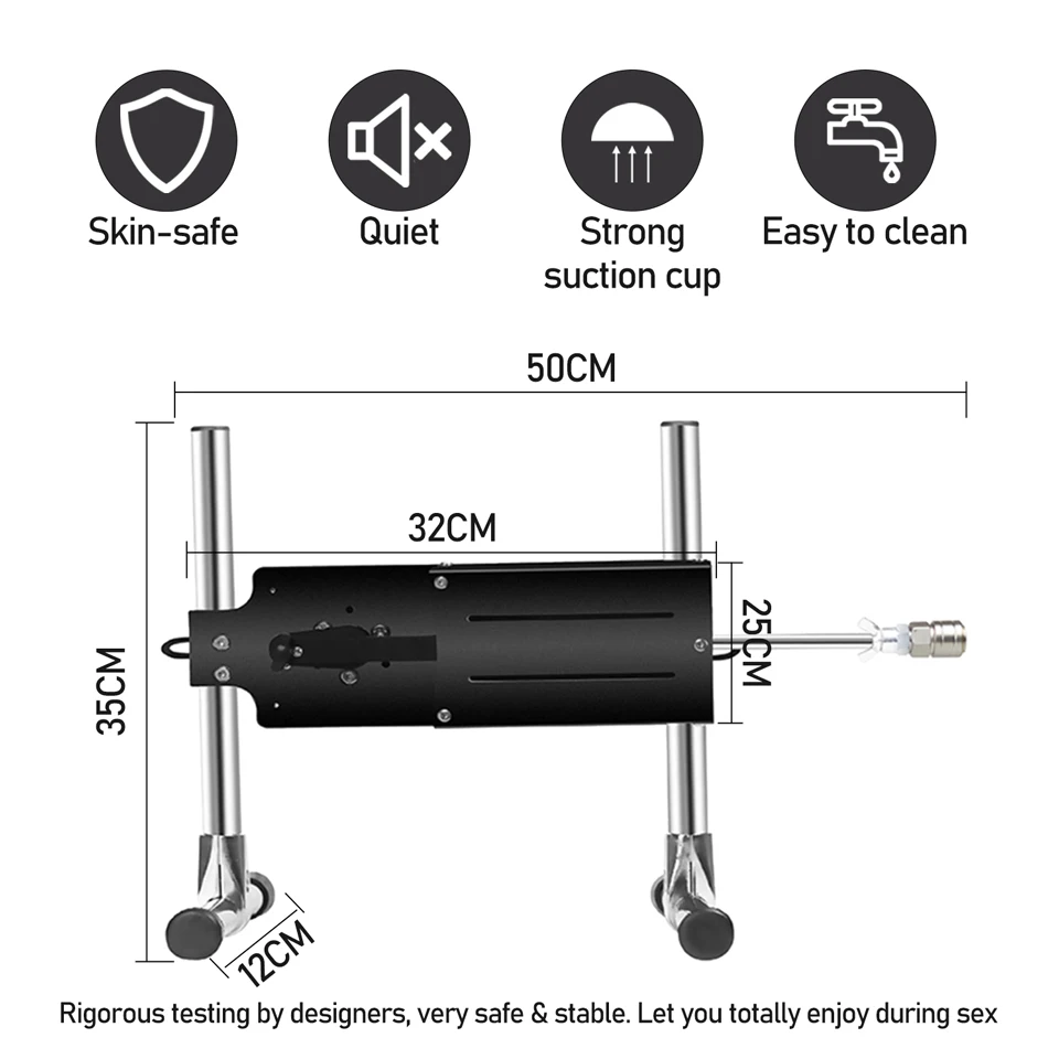 FREDORCH Remote Control Telescopic Sex Machine wIth Dildo Suction Cup Anal Massage for Men Women Couple Masturbation Sexual Kit view 3
