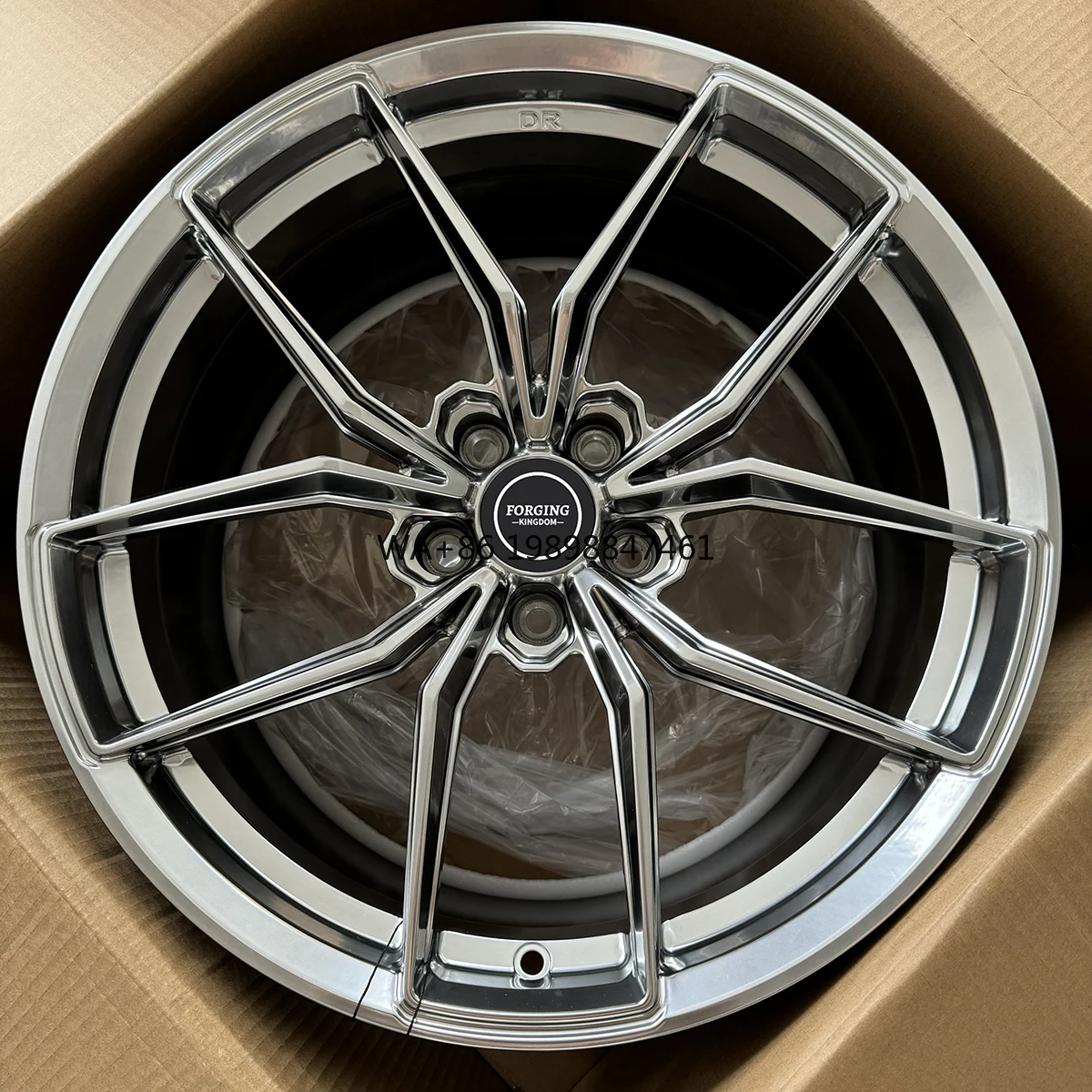 

High Quality Custom Forged 6061-T6 Aluminum Alloy Wheels 17-26 Inch Deep Dish Polished 5*112/5*114.3/5*120 Multi-porous Spacing