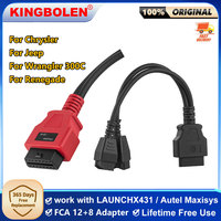 New 12+8 Connector Programming Cable for Chrysler  Security Gateway Module Work with Autel DS808 Maxisys & LAUNCH X431 seriel