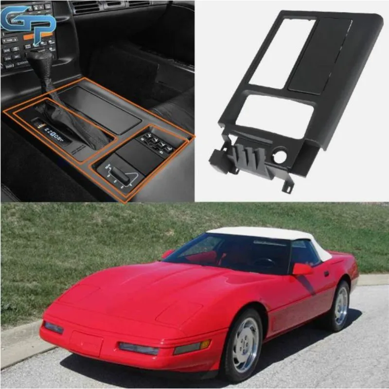 

6 Speeds Manual Transmission Shift Plate Center Console Gear Box Panel for Chevrolet Corvette C4 1994-1996 10161884