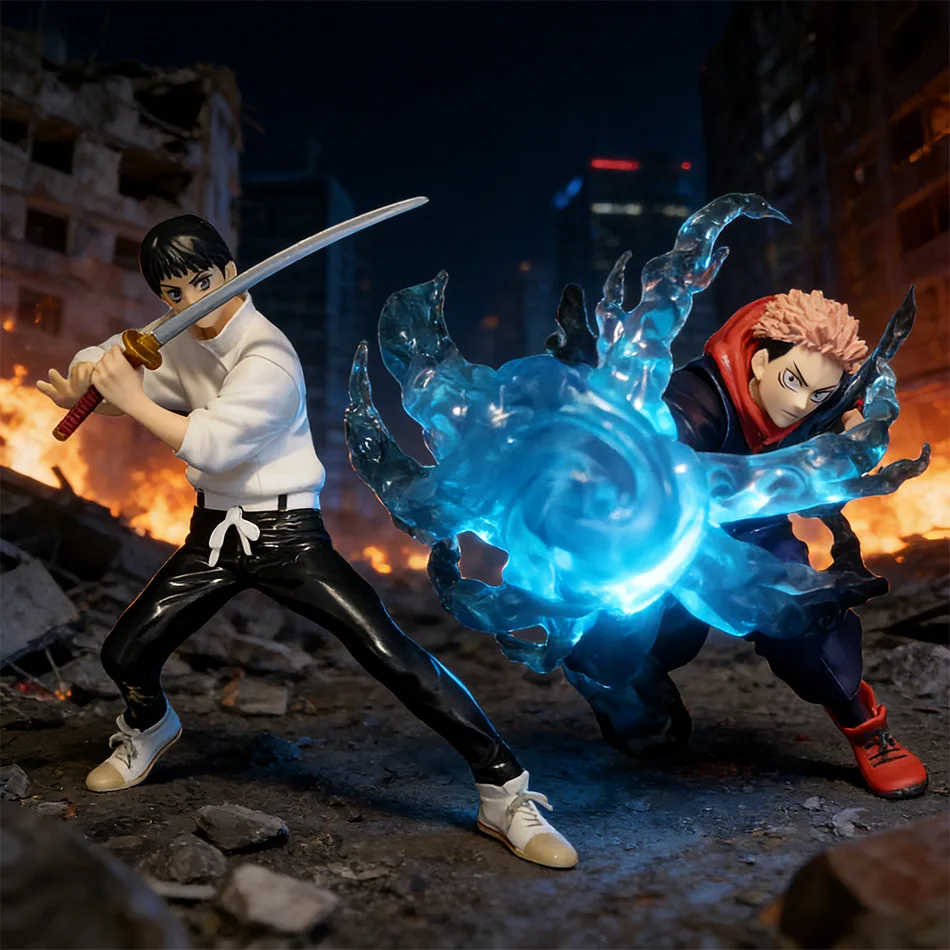 16CM Nieuwe Jujutsu Lijn Yuta Okkotsu Yuji Itadori PVC Model Anime Anime Figuur Speelgoed voor Kinderen Kerstcadeau