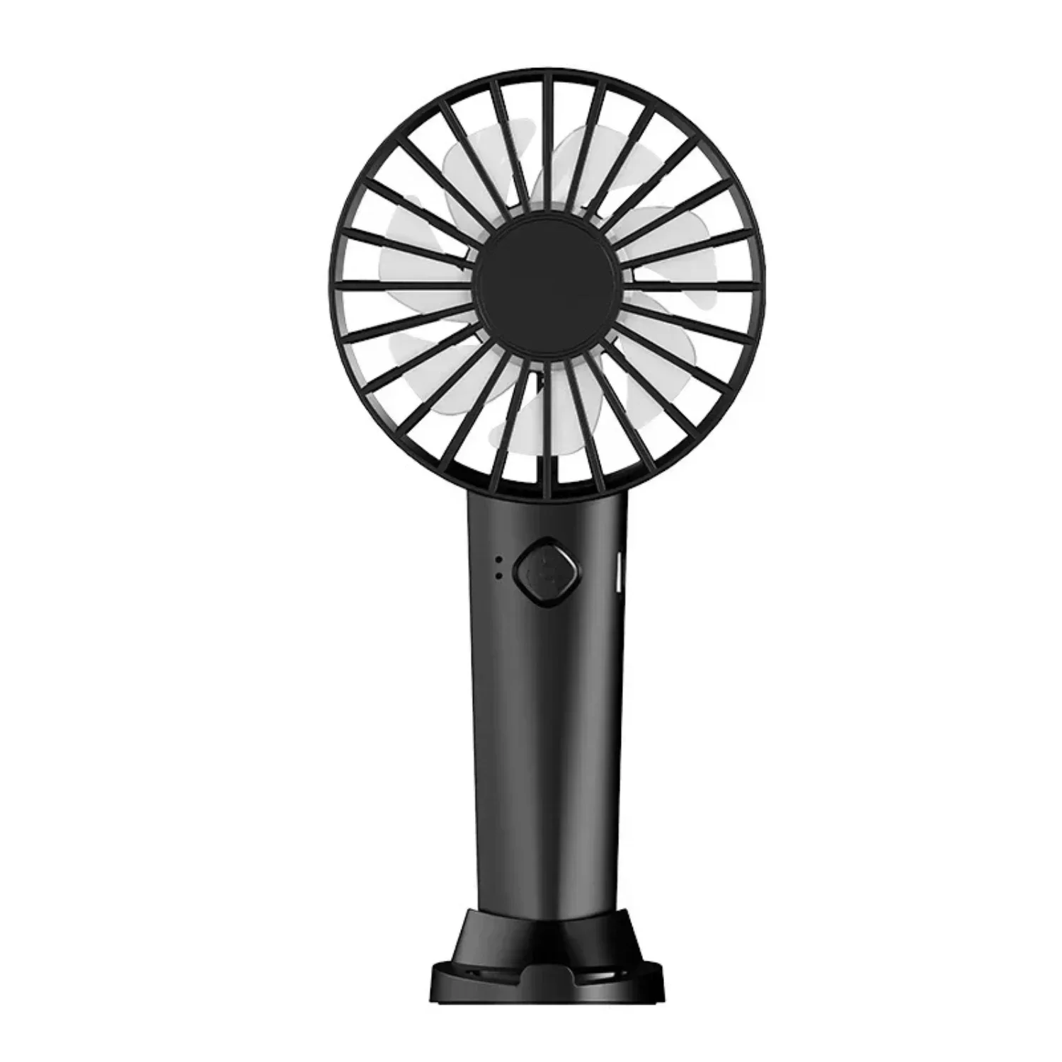 Compact Portable Rechargeable Handheld Fan - The Ultimate Powerful and Versatile Cooling Companion for On-the-Go Outdoor Adventu