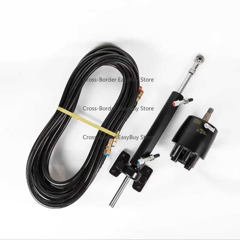 

11 Meters/36 Feet Inboard Hydraulic Steering Kit with Helm Pump & Compact Cylinder Featuring a Piston Part