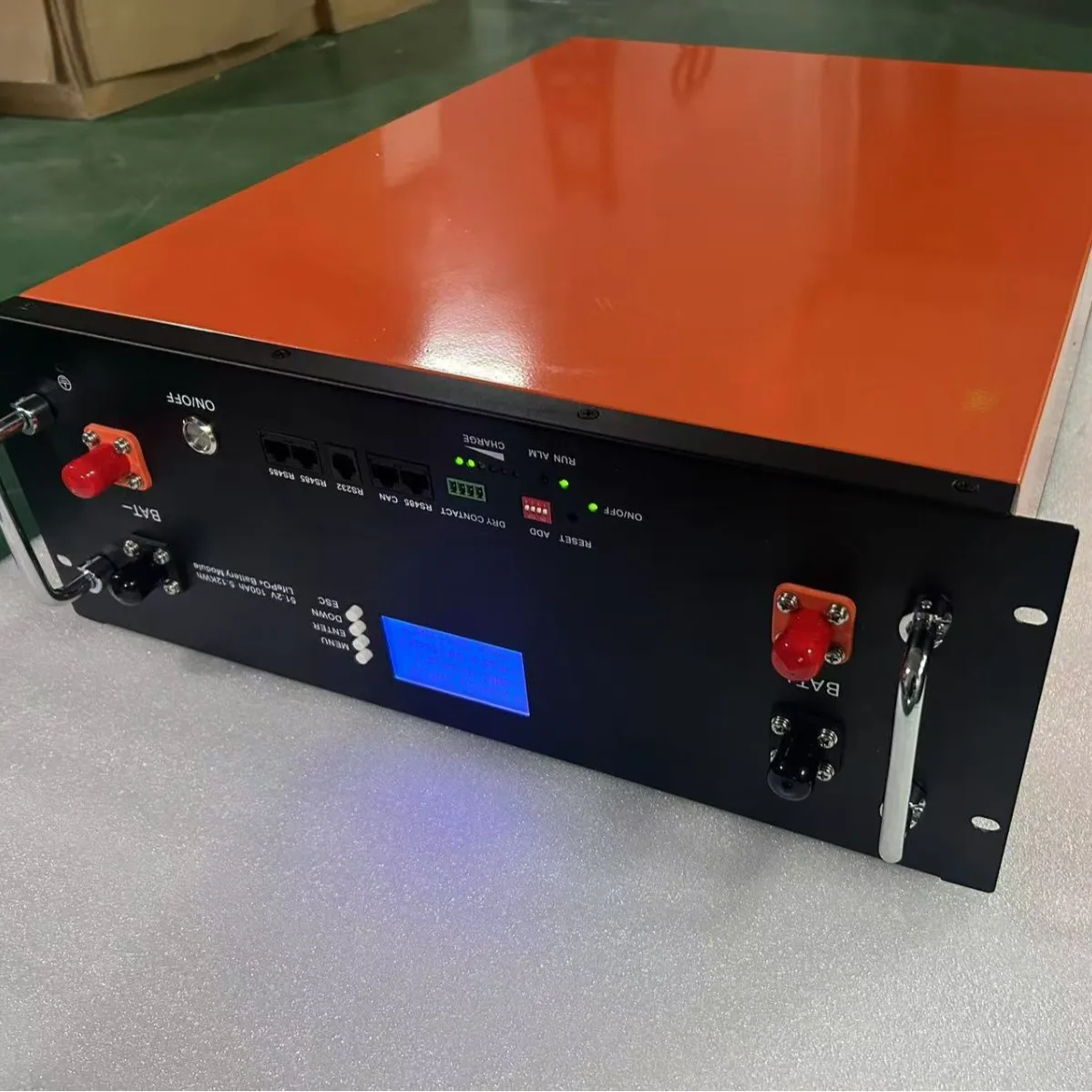 Lithium Iron Phosphate Battery 51.2V100AH Rack Type Energy Storage Battery 48V Photovoltaic Energy Storage Battery