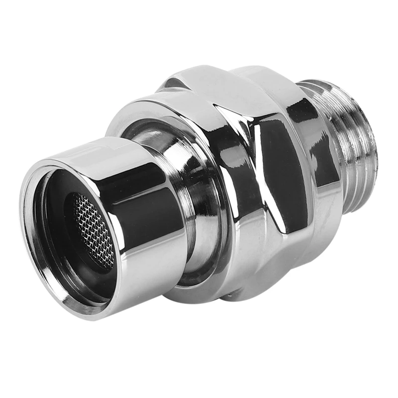 Brass Chrome Ball Joint Shower Arm Head Angle Adjustable Swivel Adapter