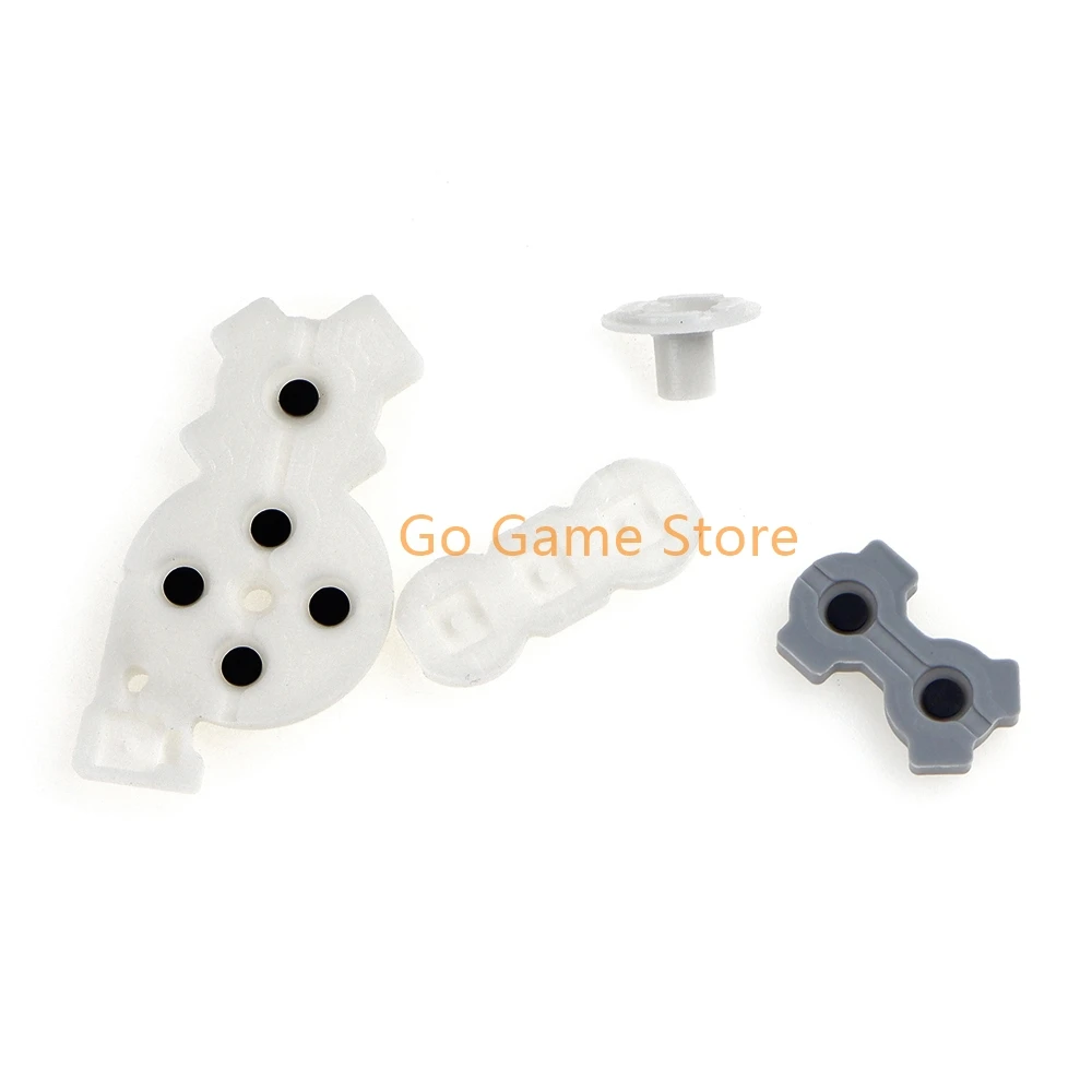 10sets For Nintendo Wii Right Controller 4 in 1 Conductive Rubber Silicone Contact Button D-Pad Pads