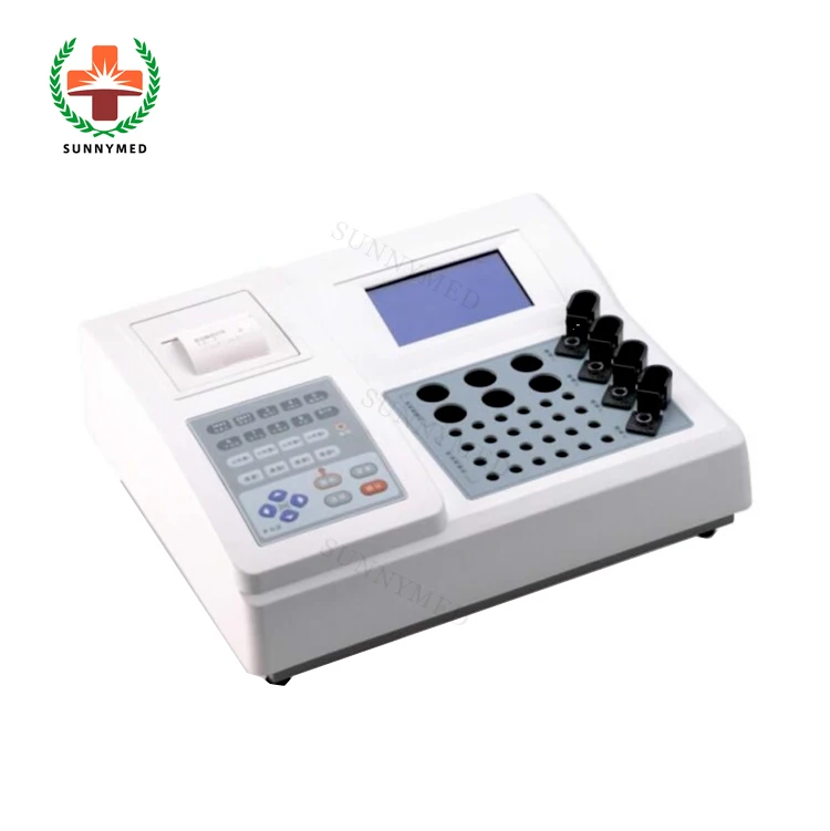 SY-B032 Hospital Device Portable Four Channel Blood Coagulation Analyzer Coagulometer Machine