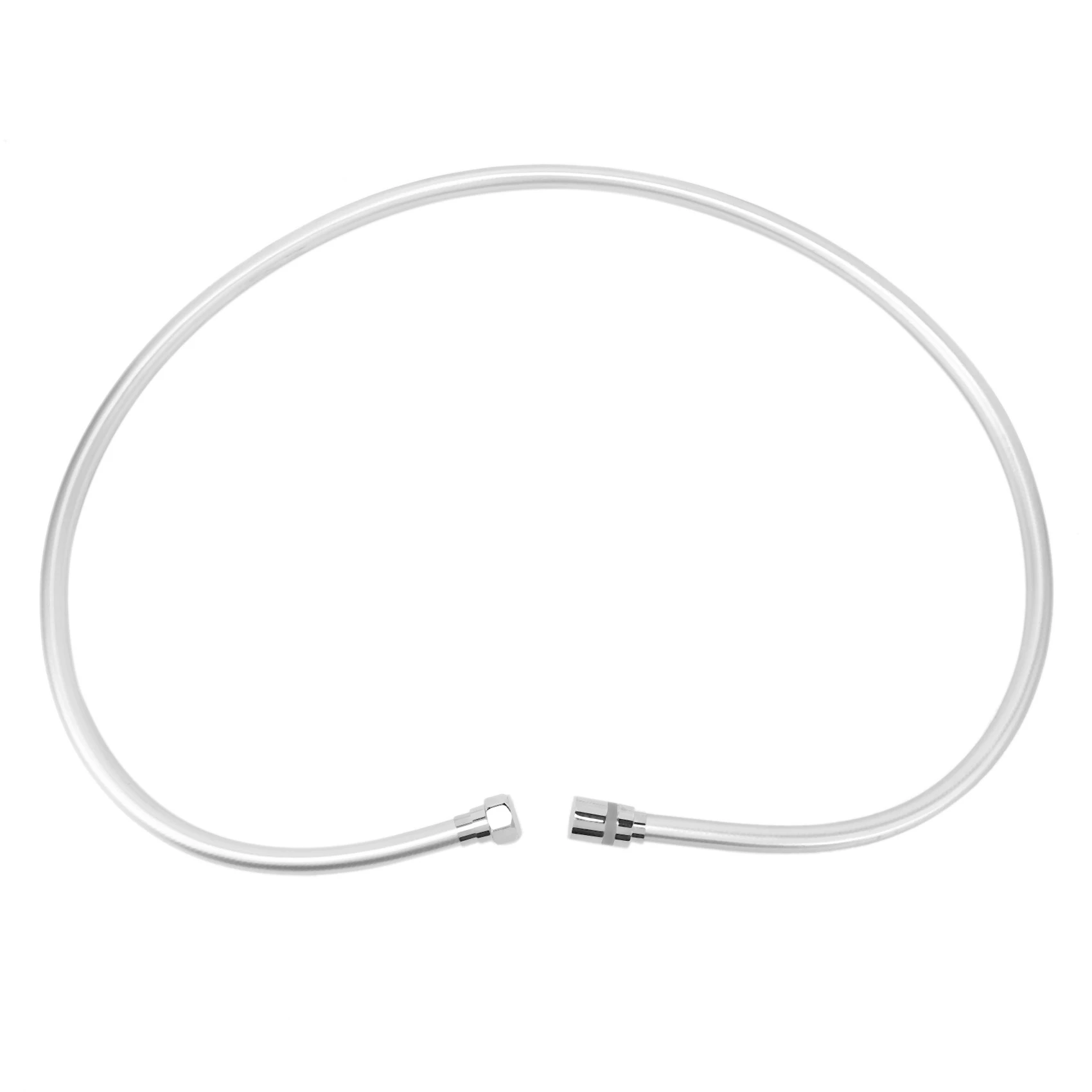 ABGR-2X Selang Mandi Halus Anti-Kusut Tebal Tekanan Tinggi PVC untuk Kepala Pancuran Genggam Mandi Selang Mandi Fleksibel-1.5M