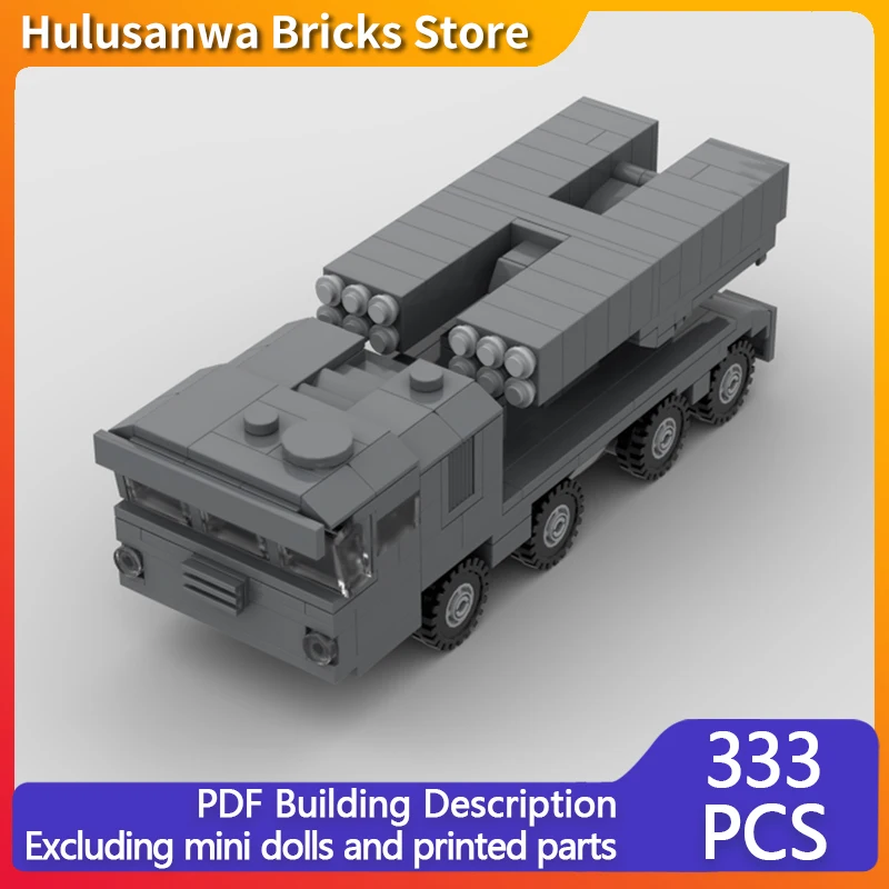 

Uragan-1M ракетные пусковые установки модель MOC строительные кирпичи военное оборудование модульные технологии подарки праздник собрать детские игрушки костюм