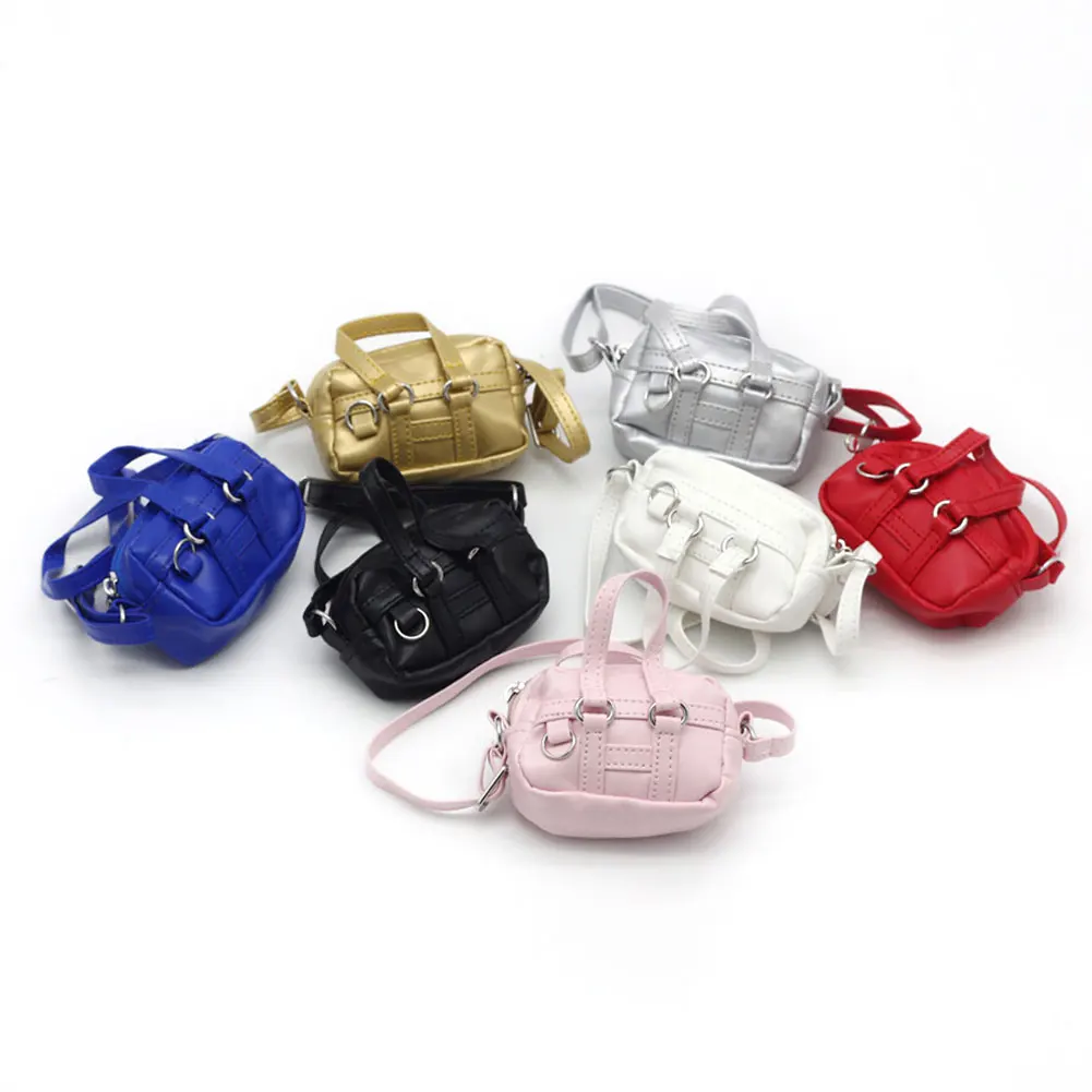 

Doll Handbag Crossbody Bag for 17cm Labubu 1/6 1/8 BJD Blythe Doll Outfit Accessories