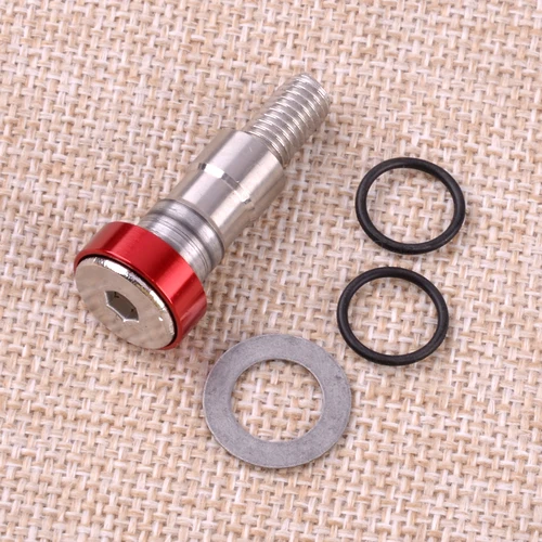 Imagen 2 del producto Tornillo del perno del Pedal del freno trasero de la palanca de cambio de marchas con junta tórica apta para DUCATI MONSTER 659 696 695 796 797 821 950 Panigale Diavel