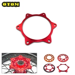 Motorcycle For HONDA Rear Sprocket Chain 520-49T/51T/52T Aluminum Dual Chain Plate Wheel Hub Heightening Gasket CRF 125 250 450