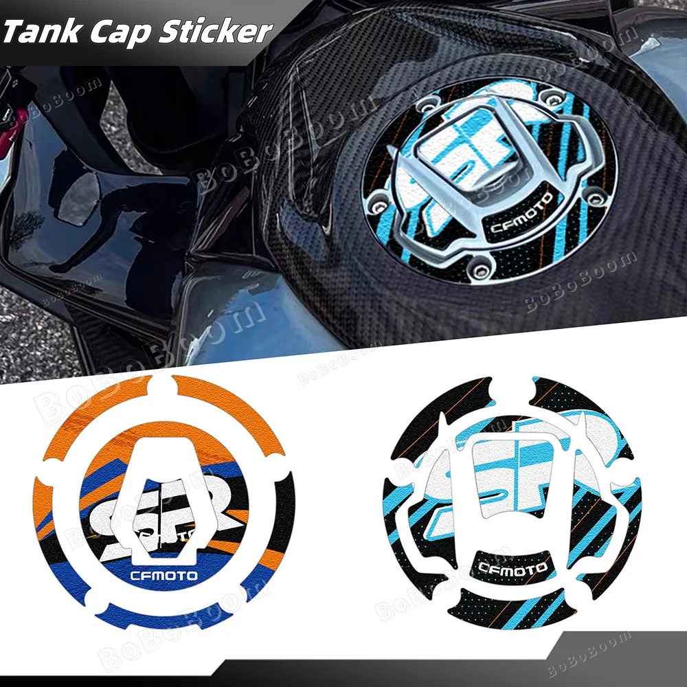 For CF Moto 800MT 675 450 300 SR SS SRS CL-X700 800 NK GT Motorcycle Frosted Fuel Tank Pad Sticker Gas Oil Cap Protector Decal