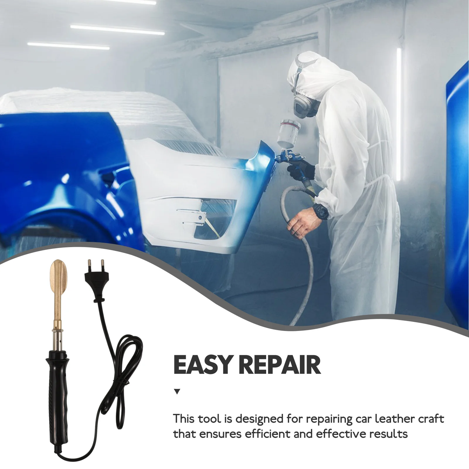 

Bumper Repair Machine Mini for Plastic Crafting Electric Car Kit Tools Welding Equipment Electric Iron for Car Bumper