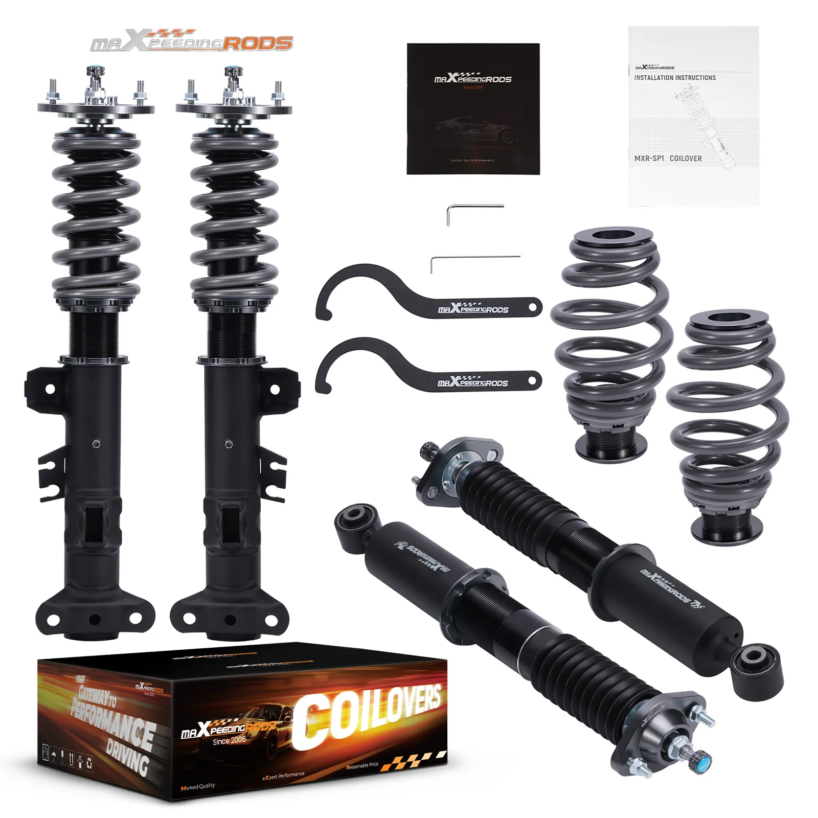 

Upgrade COT7 Coilover For BMW E36 3 Series 318i 320i 323i 325i 328i 1993-1999