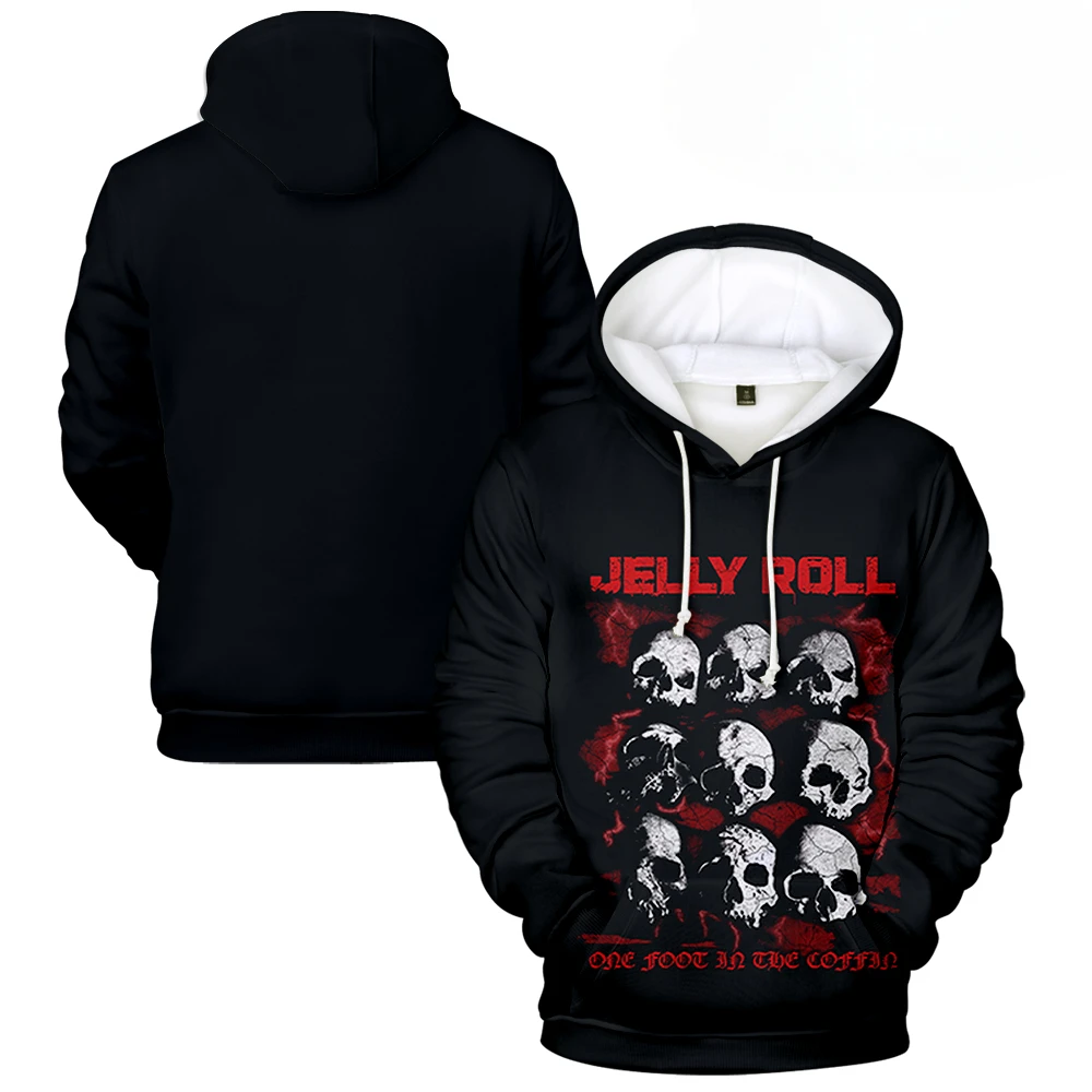 

Rapper Jelly Roll 3D Print Oversized Women/Men Hoodie Sweatshirt Streetwear Hip Hop Pullover Hooded Jacket Male Tracksuit