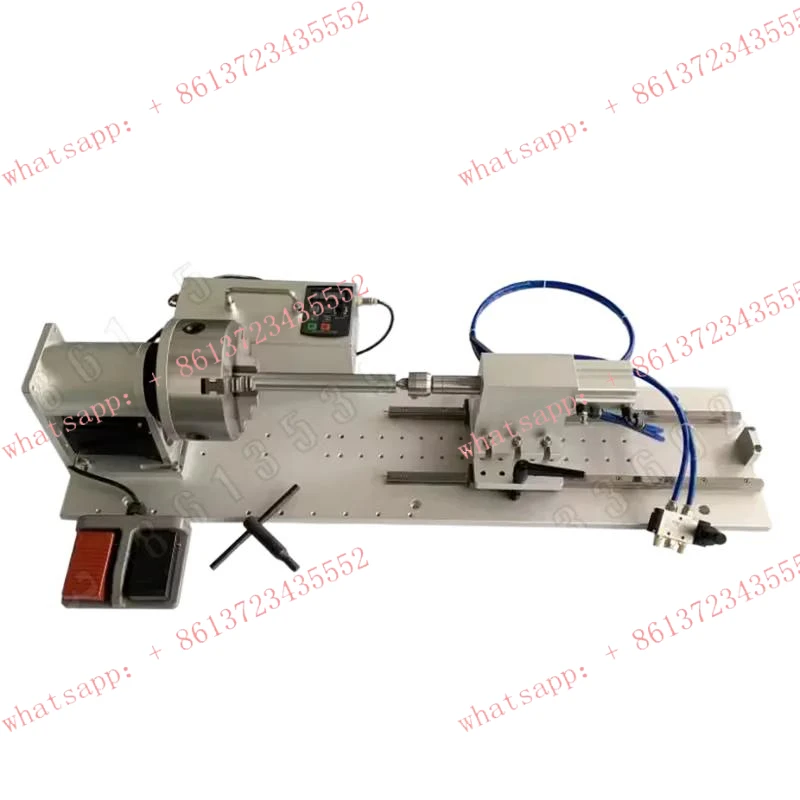 Laser Welding Argon Arc Welding Marking Machine Electric Rotary Table Handheld Welding Positioner With Pneumatic Tailstock