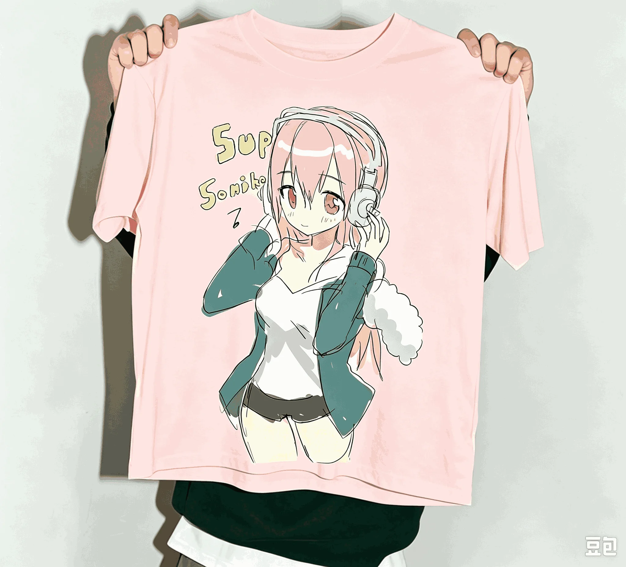 Super Sonico Anime Lover T-shirt Oversized Unisex Fashion Hip Hop Street T Shirt Casual Loose Streetwear Cotton high quality tee