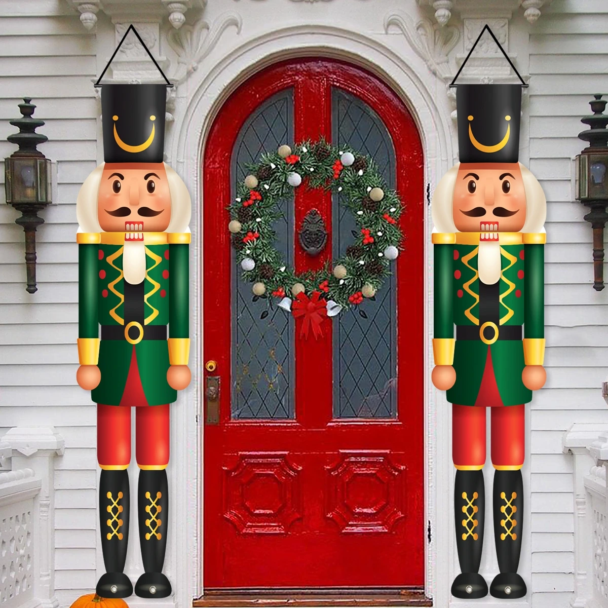 

Christmas Nutcracker Door Couplet Christmas Decoration for Home 2024 Door Couplet Xmas Ornament Navidad Natal New Year Gift 2025