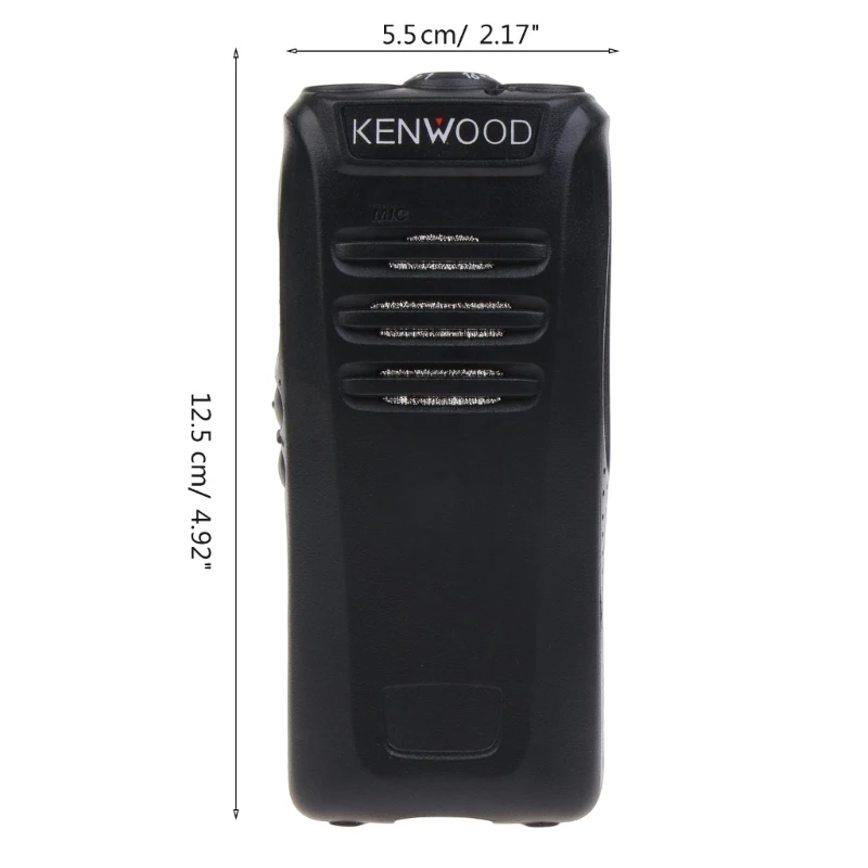 Zestaw Cangkang Penutup degan Refurb Kenop Kompatibel untuk Aksesori Radio Walkie-talkie Kenwood NX340 NX240