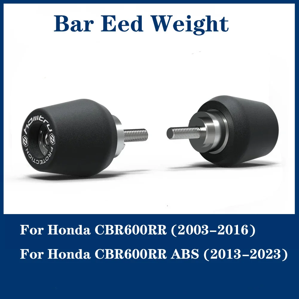 

For Honda CBR600RR F5 2013-2023 Motorcycle Handle Bar End Weight Grips Cap