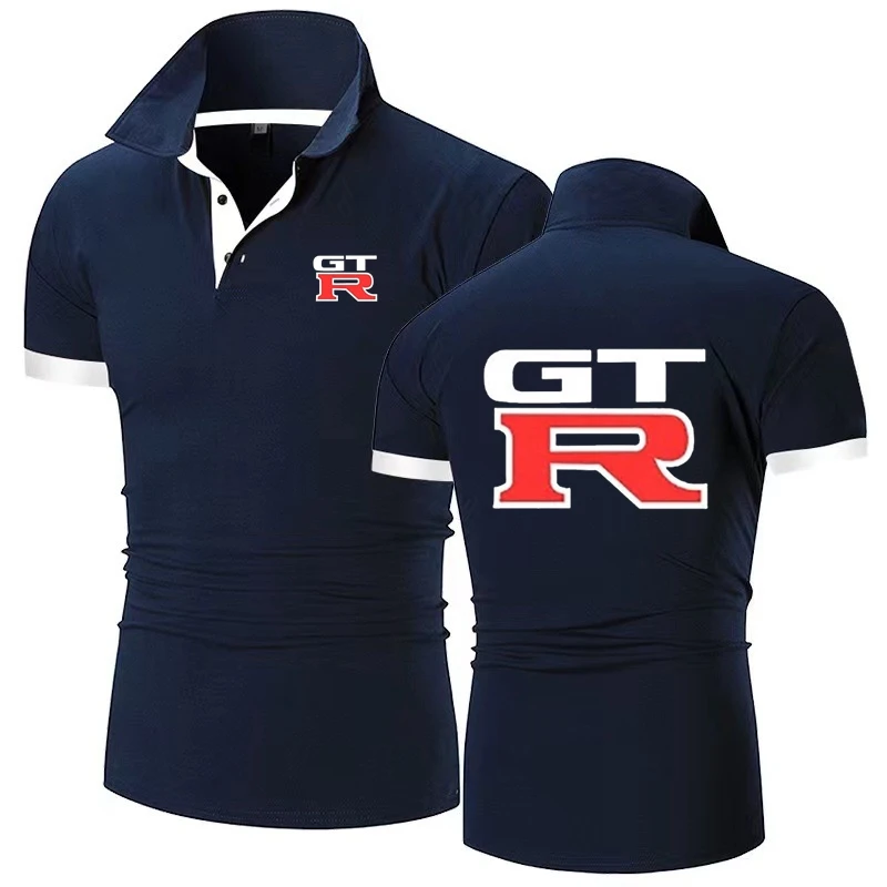 Men GTR JDM Car Polo Shirts Nissans Polo Shirt for Men Nissanes Vintage Wholesale POLO Shirt S-6XL 072