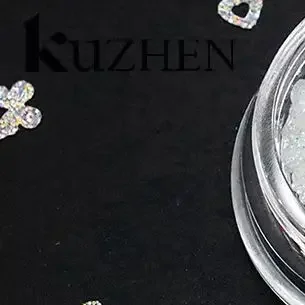 미니 스파클링 스타 네일 반짝이 스파클링 펜타그램 네일 장식 네일 살롱 디자인 귀여운 액세서리 DIY 네일 아트 디자인