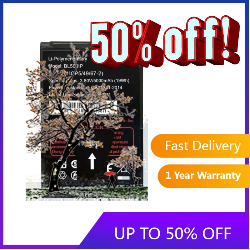 

【Fast Delivery】3.80V 5000mAh 19Wh BL500IP Battery for Data Collector