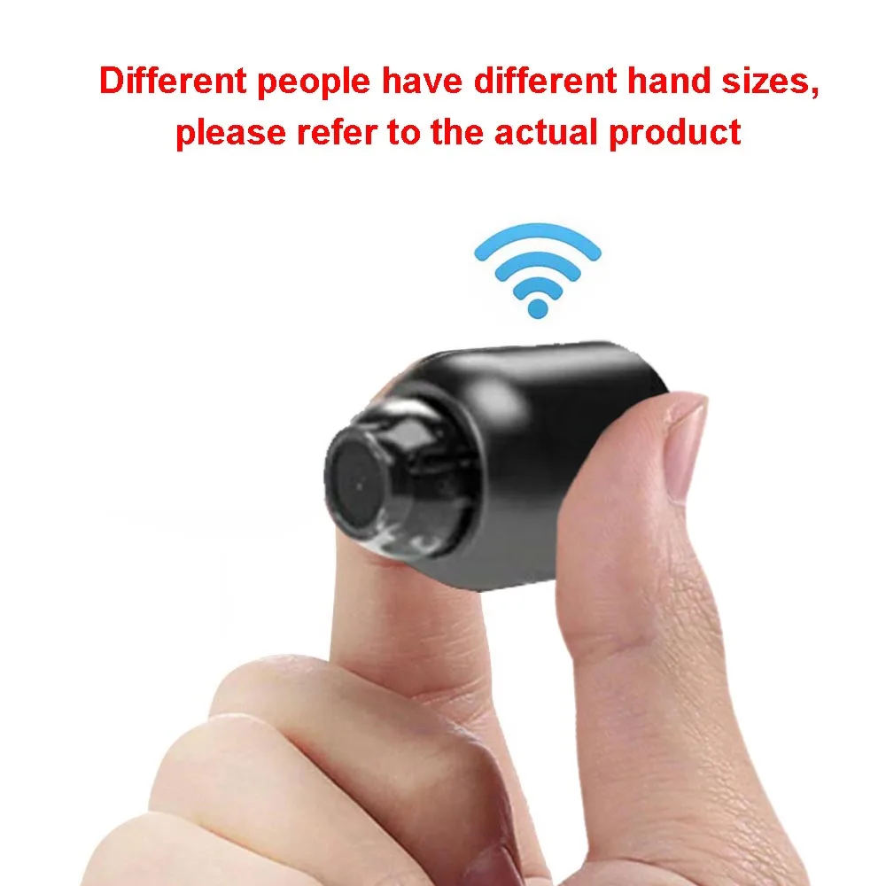 X5 Mini WiFi Camera 720P HD Included Sound Detector for Home Office APP Remote Viewing Take Screenshots Record Videos