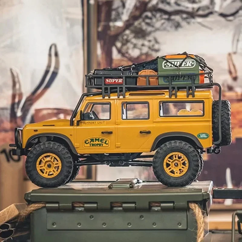 FMS FCX24M symulacja 3D druk wewnętrzny błotnik dekoracja na 1/24 zdalnie sterowany samochód gąsienicowy kubek wielbłąda Land Rover Defender części D110