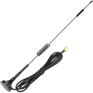 433MHz 31cm Antena Cangkir Hisap Magnetik 10dBi Penguatan Tinggi SMA Pria Kabel RG174 3M untuk Penguat Sinyal Radio Pengulang Nirkabel 12 antena directional 433mhz penjualan terbaik - №