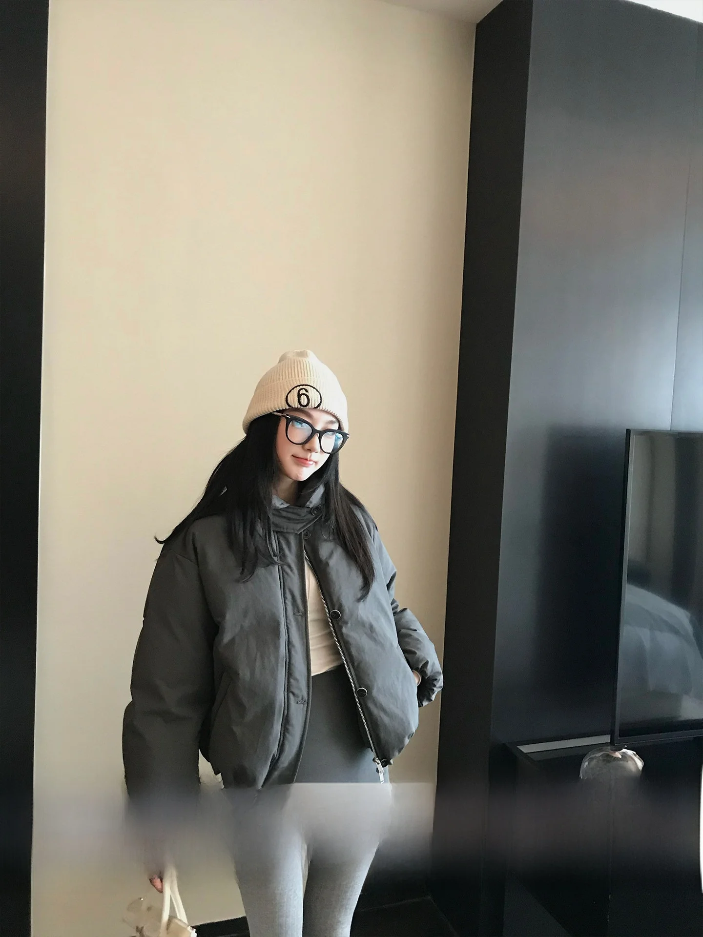 

Women's ort Thiened Winter Du down Jaet Coat Warm Casual Loose Fit 90% White Du down Filling ort Bread Sle