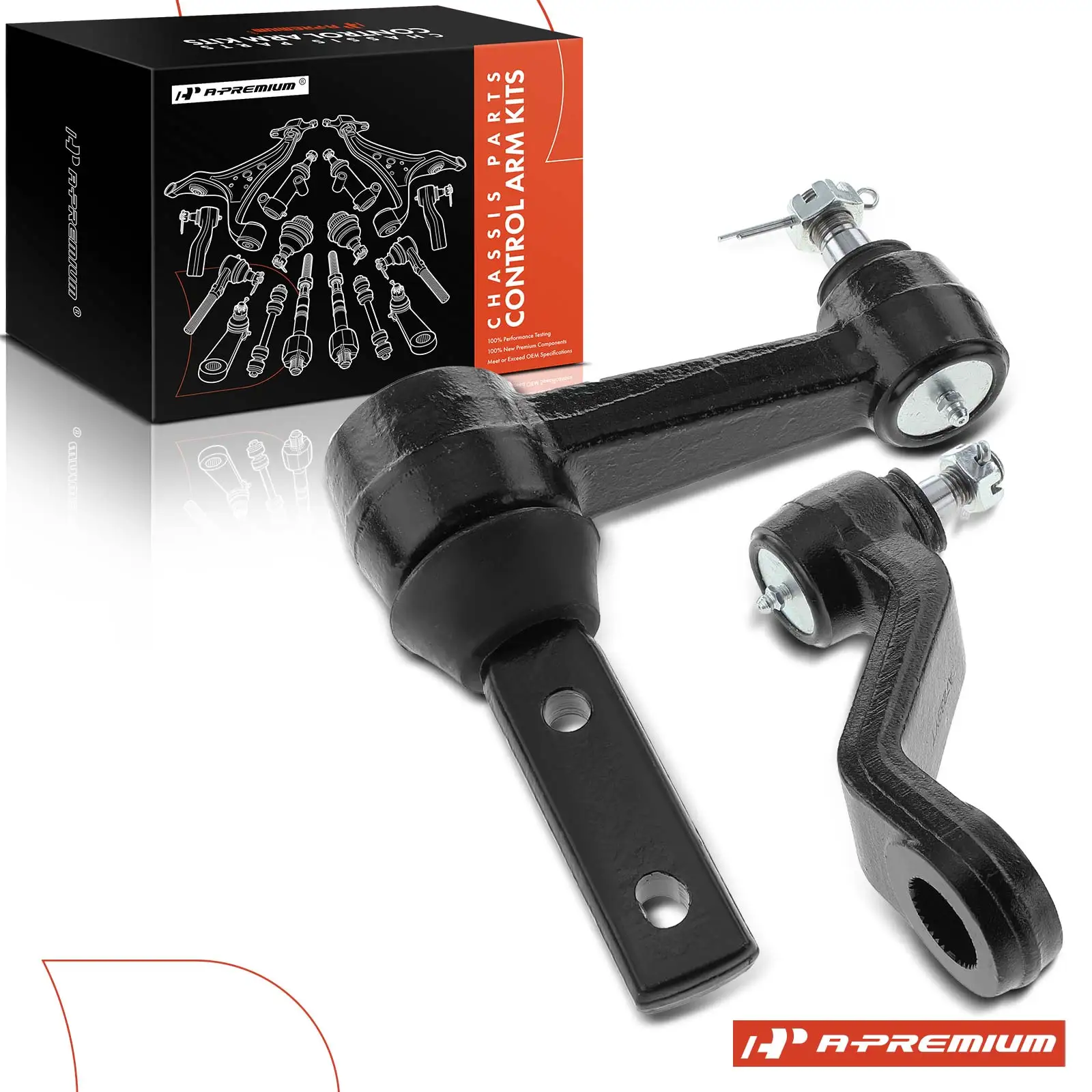 A-Premium 2x Idler Arm & Pitman Arm for Dodge Ram 1500 1994-1999 Ram 2500 1994-1998