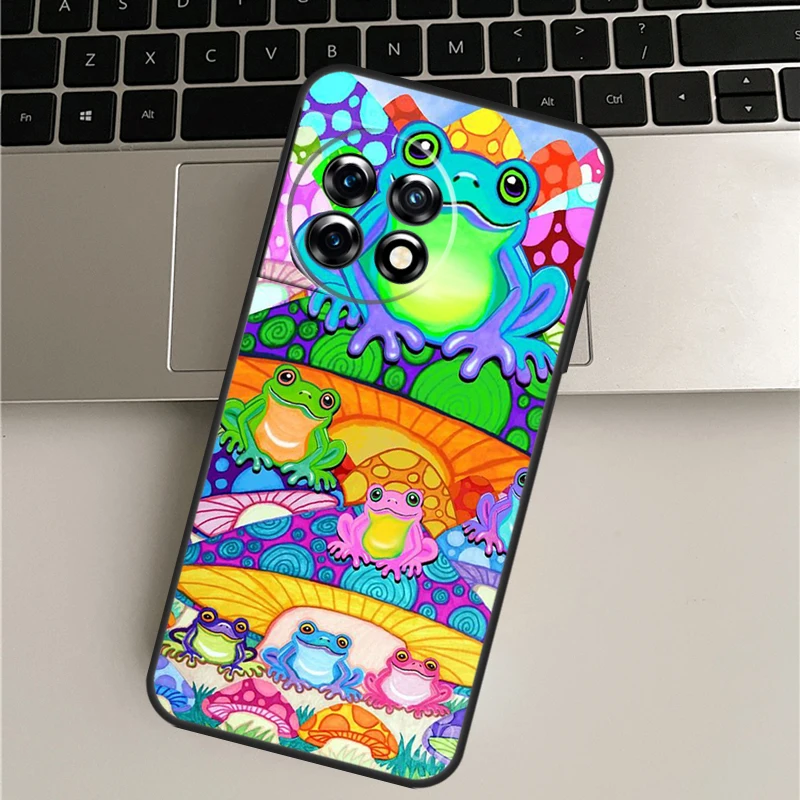 เคสโทรศัพท์ลายเห็ดฮิปปี้ สำหรับ OnePlus Nord 5 CE 3 4 Lite N20 N30 OnePlus 13R 12R 13T 10T 9 10 Pro 11 12 13