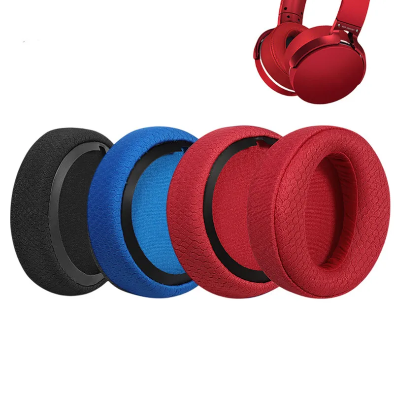 New Replacement Ear Pads For Sony MDR XB950BT N1 B1 AP Headphone Earpads Cushion Soft Football Net Leather Foam Sponge Earmuffs