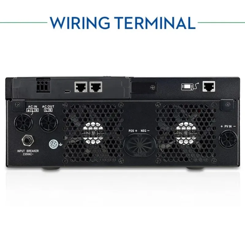 Novos produtos 2019 tensão de circuito fotovoltaico 450vdc suporta bateria sem operação 3000va inversor solar