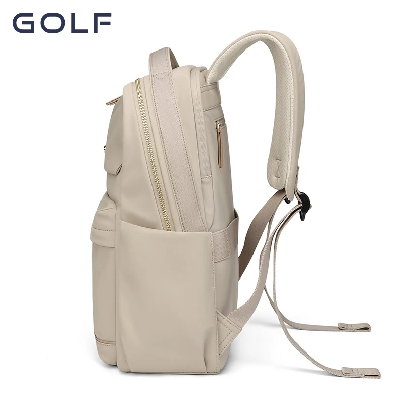 GOLF backpack, female fashion college student backpack, commuting large capacity 16 inch computer backpack, travel bag 2024