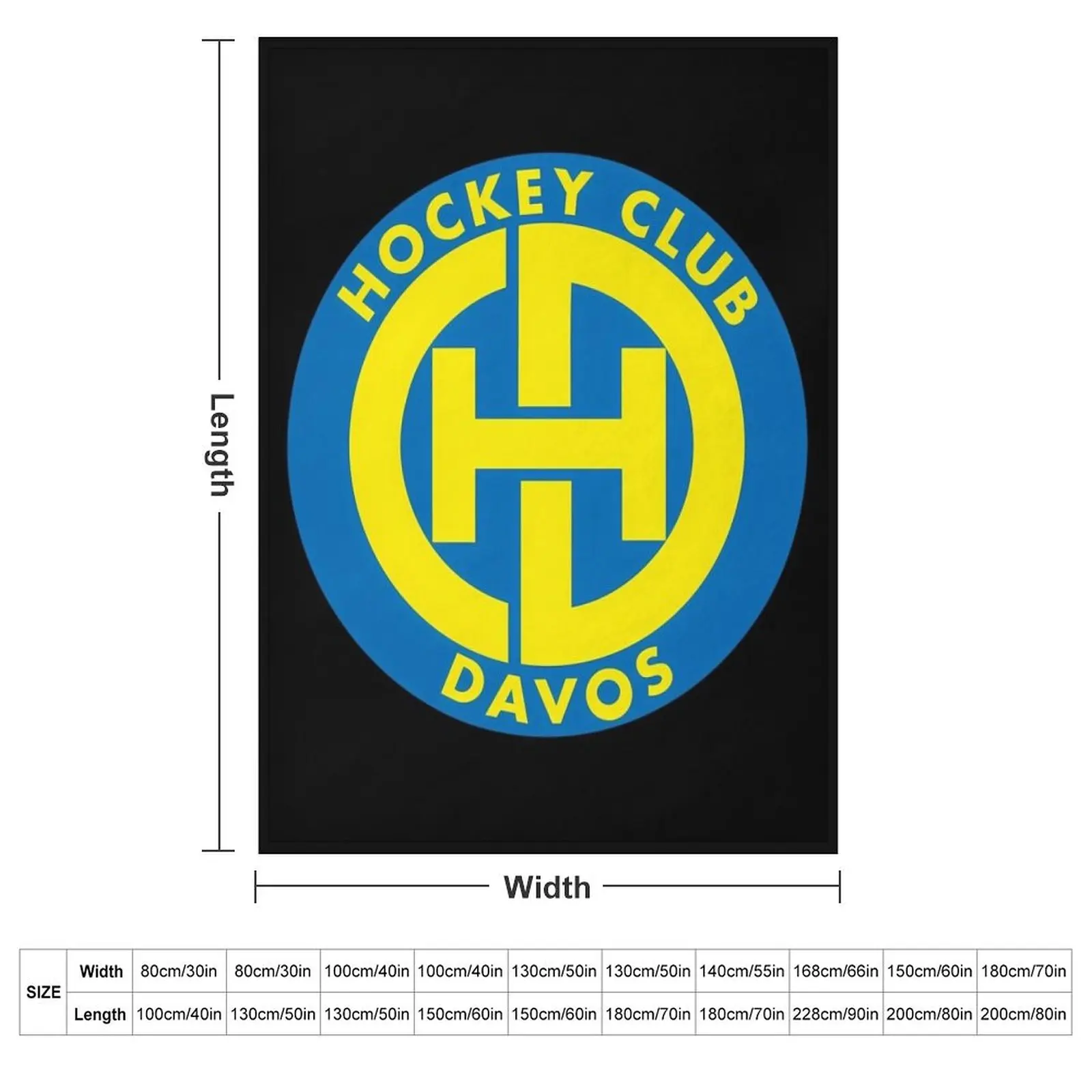 Hc Davos Throw Blanket Custom Flannels Large Thermal Luxury Brand Warm Blankets