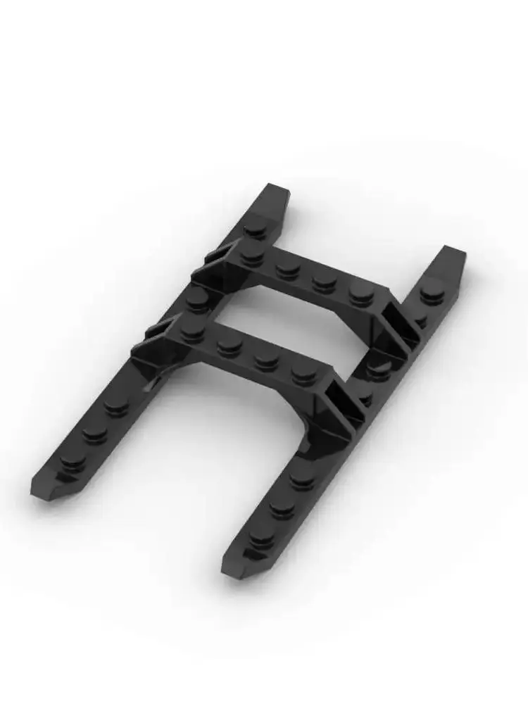 MOC 1 pièces 30248 hélicoptère traîneau Rails 12x6 blocs de construction Support Compatible brique particules jouets enfants cadeaux d'anniversaire