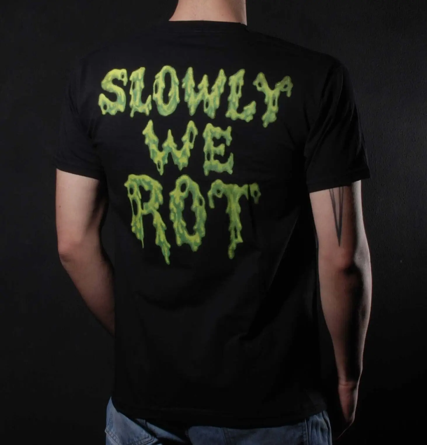 Obituary - Slowly We Rot Black T-Shirt