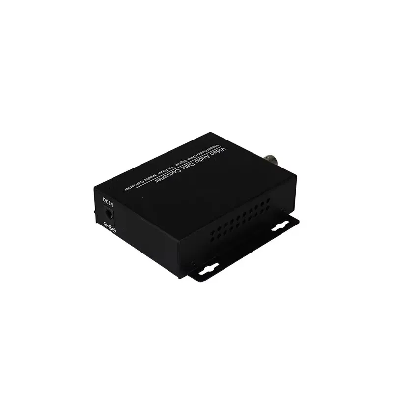 Video Fiber Optic Optical Converter Transmitter / Receiver ,1 channel Video, 1 return rs485 data, for CCTV Surveillance Security