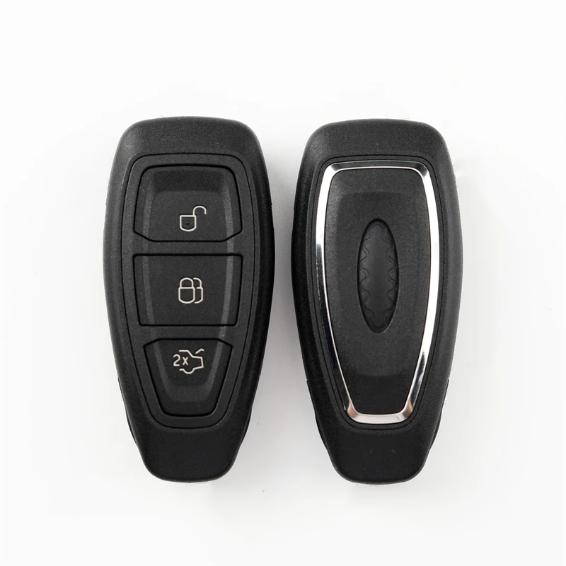 No Logo OEM Key Case 3Button Keyless Entry Smart Remote Key Shell For Ford Focus C-Max Mondeo Kuga Fiesta