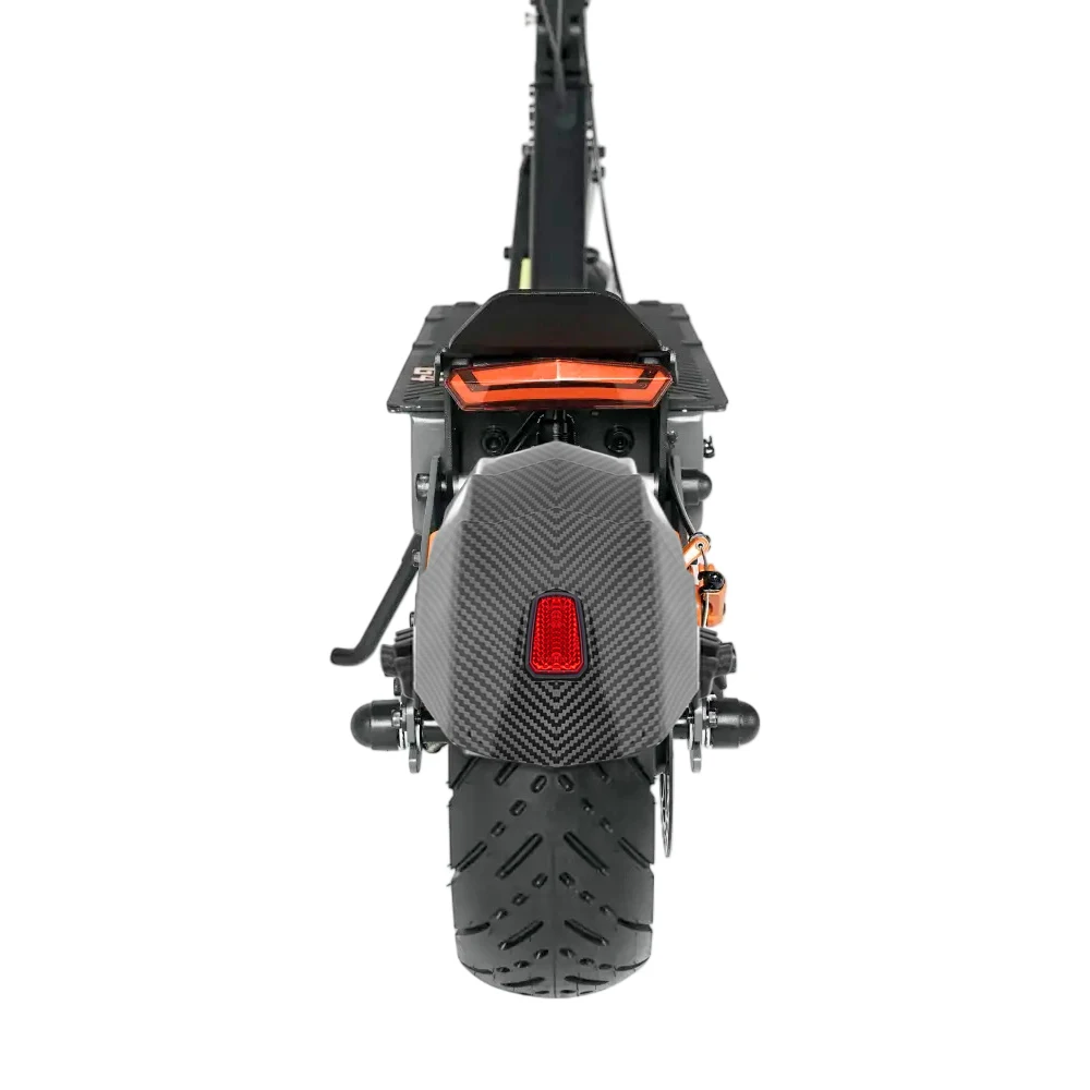 Electroplated Rear Mudguard with Taillight for Kukirin G3 G4 KUGOO KIRIN G3 G4 Rear Fender and Lamp Electric Scooter Accessories