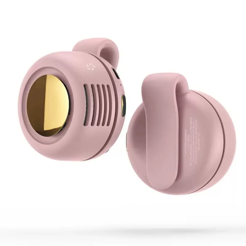 

Hot Selling Portable Bladeless Mini Clip Fan - 360 ° Adjustable Hands-Free Waist and Collar Fan