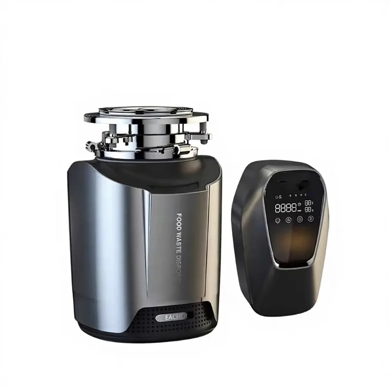 Airo Stainless Steel Household Silent Batch Food Processor Kitchen Waste Sink Drain Garbage Disposal Crusher 750W Motor 3000 RPM