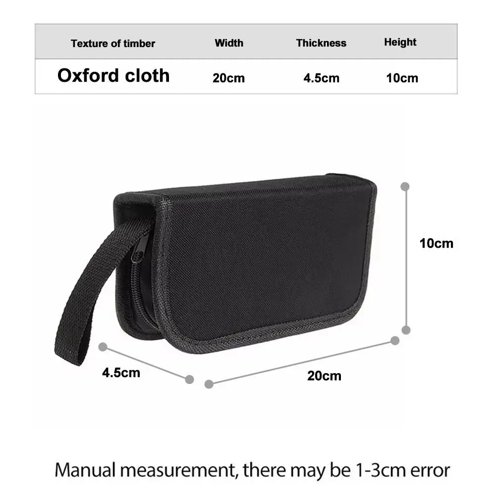 حقيبة أدوات من قماش أكسفورد خفيفة الوزن وحقيبة تخزين أدوات حمل يدوية ذات سعة عالية ومقاومة للاهتراء لعمال صيانة الكهربائيين #6