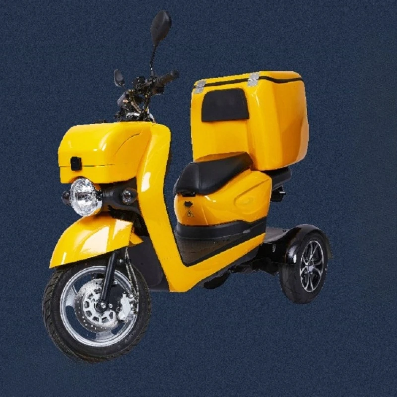 

High-speed, high-performance, bendable and swinging electric tricycle