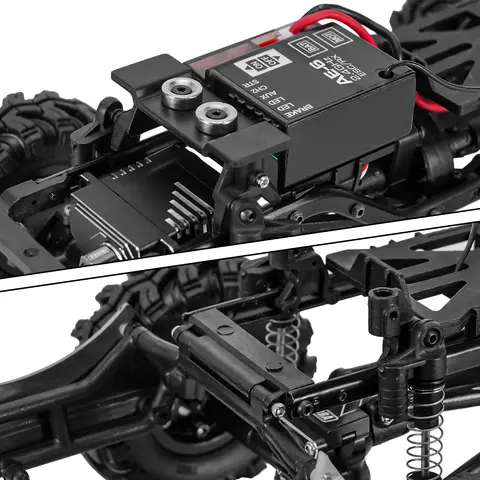 INJORA IR60-24 Pickup Hård Kaross med Flakregel för 1/24 RC Crawler Axial SCX24 C10 Bronco Jeep Wrangler Base Camp 4Runner 8 best sales axiella scx24-kroppar - №6