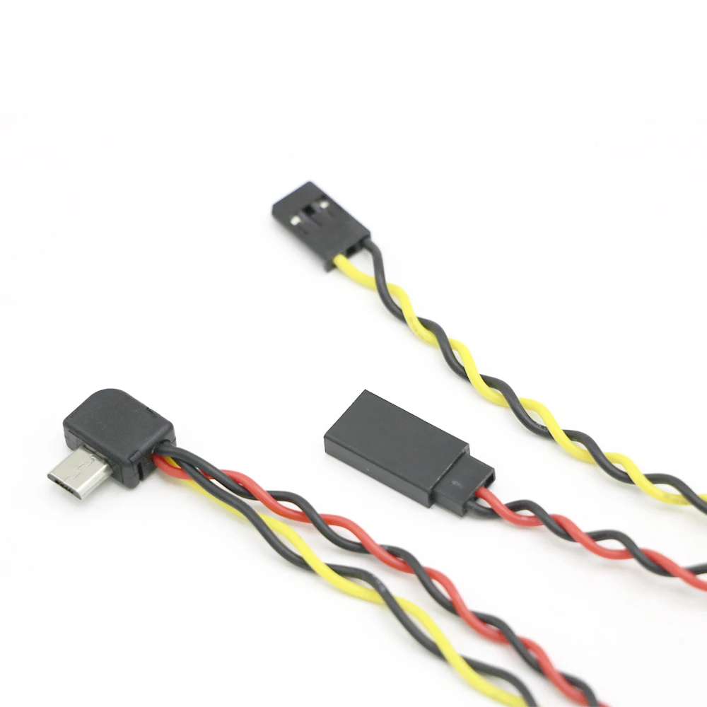 Micro usb para av out cabo para sj6000 sj5000 sj4000 gopro câmera fpv vídeo transmissor de áudio